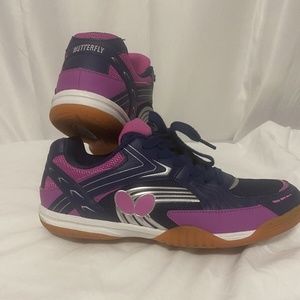 Lenzoline butterfly blue and purple shoes eu 43 Us womens size 11